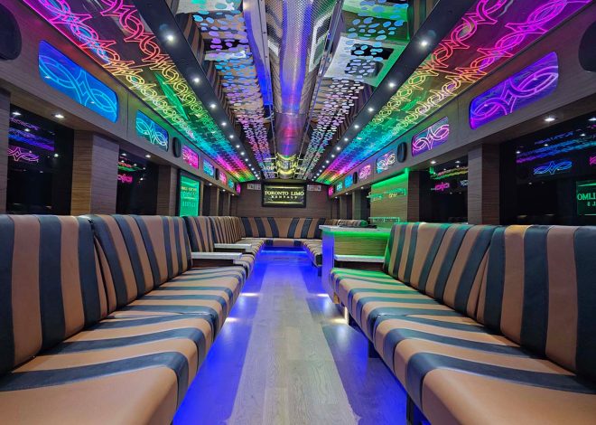 Toronto Party Bus for Corporate Events, Celebrations and Group Transportation