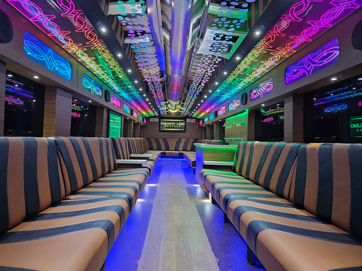 Toronto Party Bus for Corporate Events, Celebrations and Group Transportation