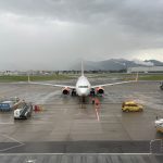 airport scuffle video