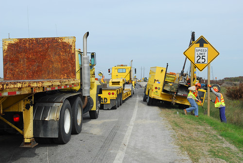 NC 12 Reopening: Safe One-Lane Detour at Pea Island